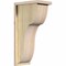 Ekena Millwork Carmel Rough Sawn Corbel w/Backplate, Douglas Fir, 8"W x 12"D x 24"H COR08X12X24CAR01RDF - alternate 1